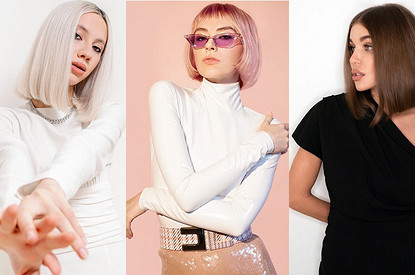 Сливочный блонд и яркие пряди: тренды окрашивания на короткие волосы 2020