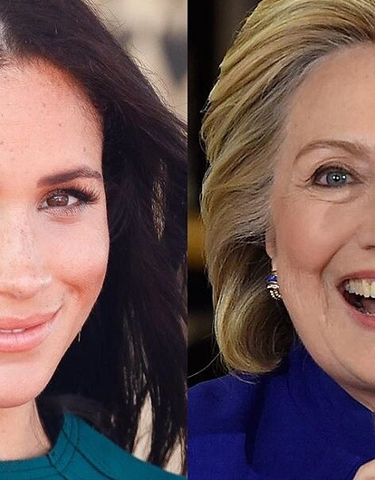 Меган Маркл тайно встретилась с Хиллари Клинтон