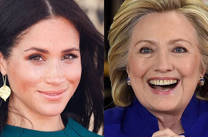 Меган Маркл тайно встретилась с Хиллари Клинтон