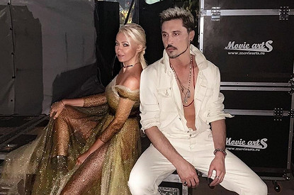 Дима Билан едва не устроил драку, защищая Яну Рудковскую