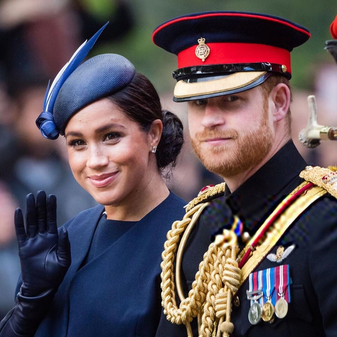 Королевский фотограф выбрал три лучших фото Меган Маркл и принца Гарри