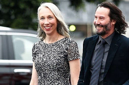 Киану Ривз подтвердил слухи о своем романе с художницей Александрой Грант