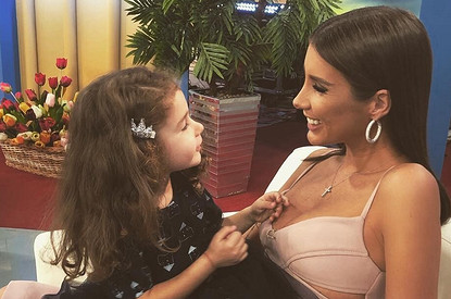 «Красотки»: Кети Топурия поделилась нежным фото с дочерью Оливией