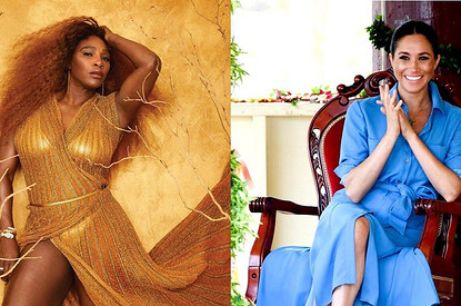 «Я бы так не смогла»: Серена Уильямс рассказала, как Меган Маркл поддержала ее с 4-месячным сыном на руках