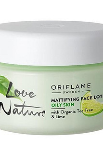 Матирующий крем-флюид для лица с органическим чайным деревом и лаймом Love Nature, Oriflame