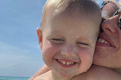 Ксения Собчак поделилась милыми фото с сыном Платоном