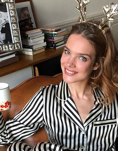 Наталья Водянова показала, как избавиться от отеков (видео)