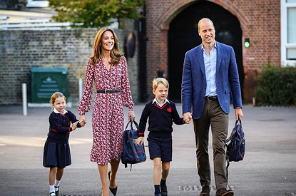 Кейт Миддлтон сделала рождественскую открытку с принцем Уильямом и детьми