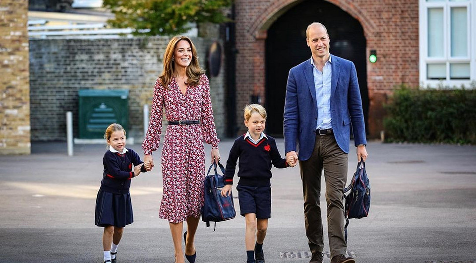 Кейт Миддлтон сделала рождественскую открытку с принцем Уильямом и детьми