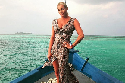 Волочкова на видео показала текилу, которую ей привезли из Мексики