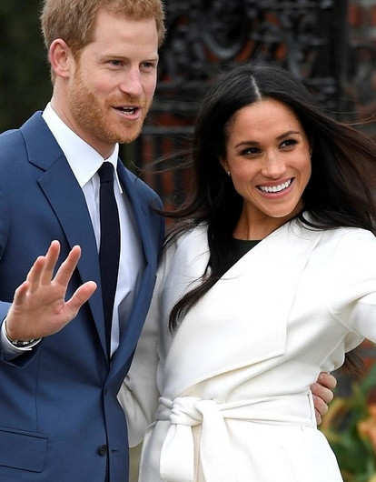 Беременная Меган Маркл вышла в свет в платье за 8 миллионов рублей