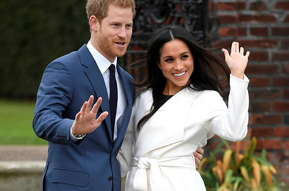 Беременная Меган Маркл вышла в свет в платье за 8 миллионов рублей