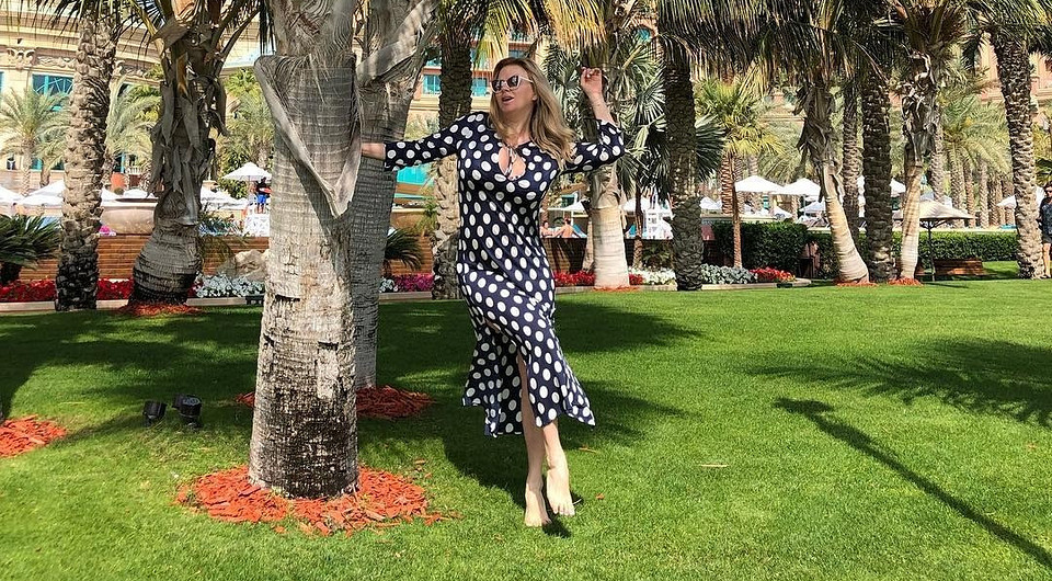 «Я счастлива»: Анна Семенович опубликовала фото с отдыха в Дубае