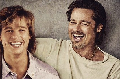 Датский фотограф создает портреты знаменитостей, «позирующих» с собой в молодости