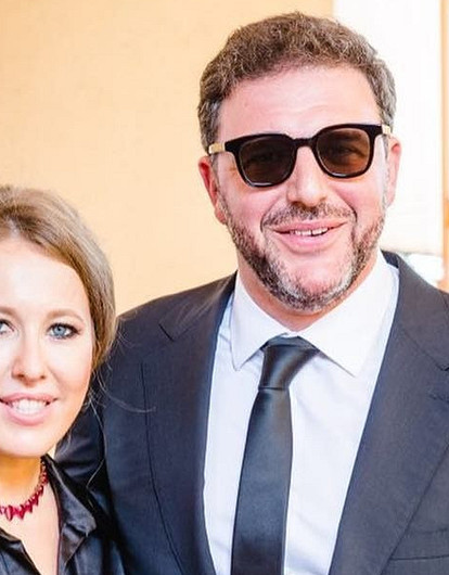 Ксения Собчак и Максим Виторан вместе вышли в свет