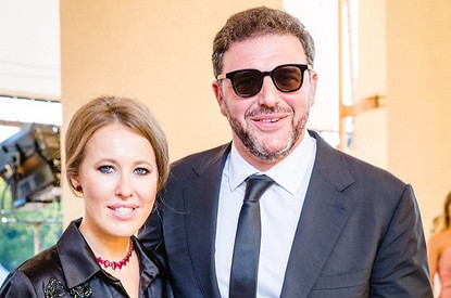 Ксения Собчак и Максим Виторан вместе вышли в свет