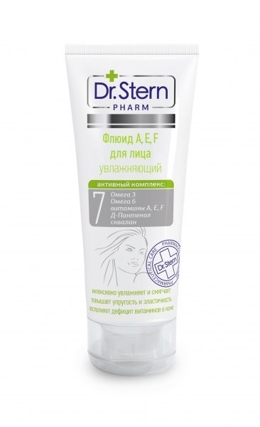 Увлажняющий флюид для лица A, E, F, Dr Stern