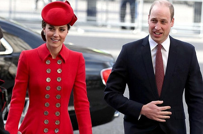 Кейт Миддлтон и принц Уильям впервые побывали в гостях у Меган Маркл и принца Гарри в их новом доме