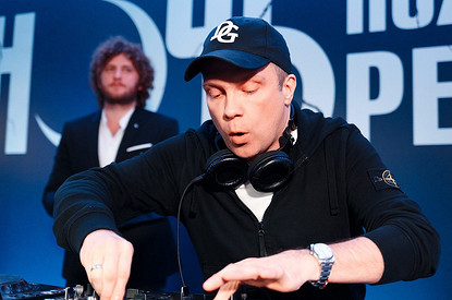 Оксана Лаврентьева, DJ Грув и Илья Глинников на «Ночи пожирателей рекламы»