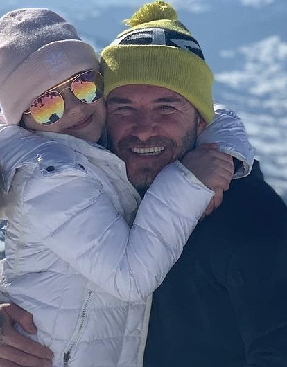 Дэвида Бэкхема назвали плохим отцом из-за его прогулки с дочерью