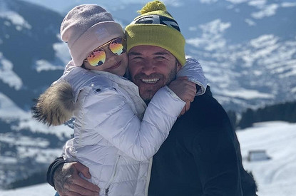 Дэвида Бэкхема назвали плохим отцом из-за его прогулки с дочерью