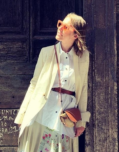 Ксения Собчак выложила забавное фото со статуей голого мальчика из Венеции