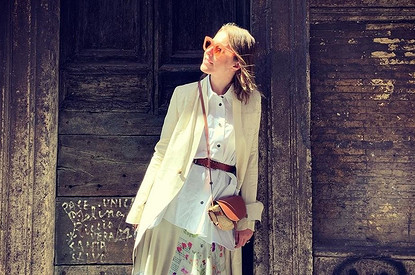 Ксения Собчак выложила забавное фото со статуей голого мальчика из Венеции