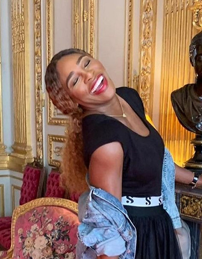 Серена Уильямс станцевала дома у Меган Маркл и принца Гарри