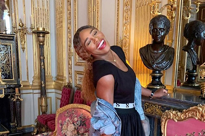 Серена Уильямс станцевала дома у Меган Маркл и принца Гарри