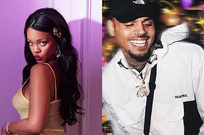 Крис Браун снова флиртует с Рианной