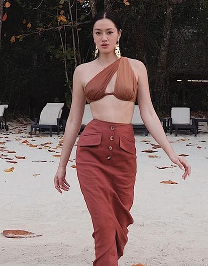 Как звезды стритстайла одеваются на пляж