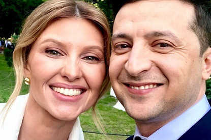 Владимир Зеленский с женой совершили первый визит в Париж