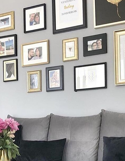 7 современных идей для оформления стен в гостиной (и 35 фото wow-вариантов)