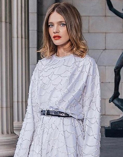 Наталья Водянова предстала в необычном образе