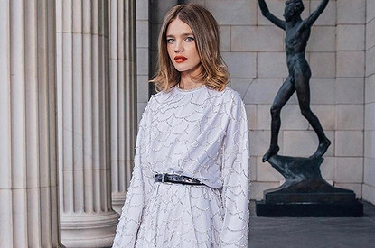 Наталья Водянова предстала в необычном образе