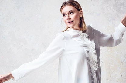 Любовь Толкалина показала фигуру в нижнем белье