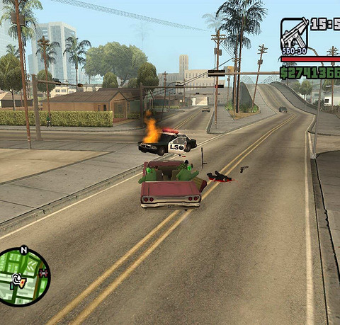 Первая игра из двенадцати серии Grand Theft Auto вышла в 1997 году. Игроку предлагается роль бандита, который должен выполнять поручения главарей преступного мира. Во всех играх серии раз...