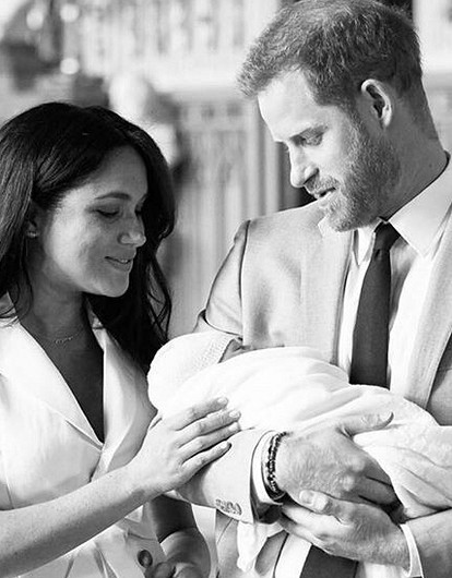 Крестины сына Меган Маркл и принца Гарри не вписались в королевские традиции