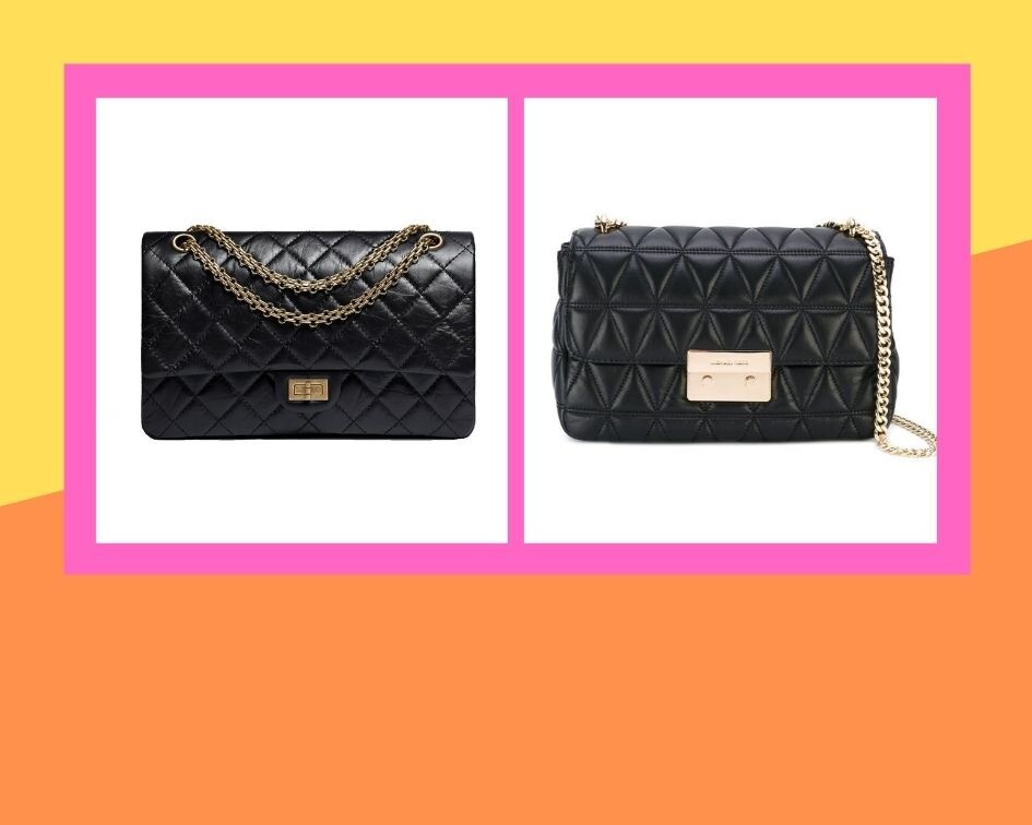 Сумка Chanel, 432 600 руб.; сумка Michael Michael Kors, 24 197 руб.