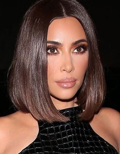 Ким Кардашьян вышла в свет с новой прической