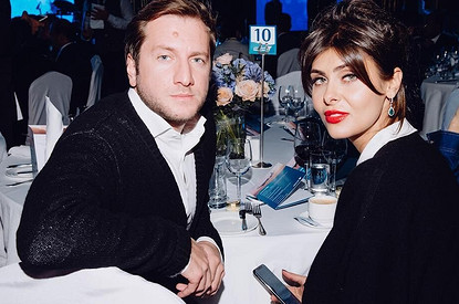 Резо Гигинеишвили и Надежда Оболенцева поженились