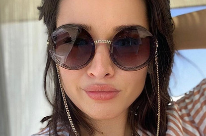 Ксения Бородина показала фигуру на итальянском курорте