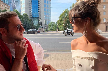 Надежда Оболенцева опубликовала первое фото со свадьбы