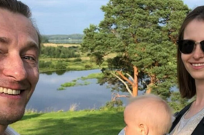 Сергей Безруков показал своего восьмимесячного сына