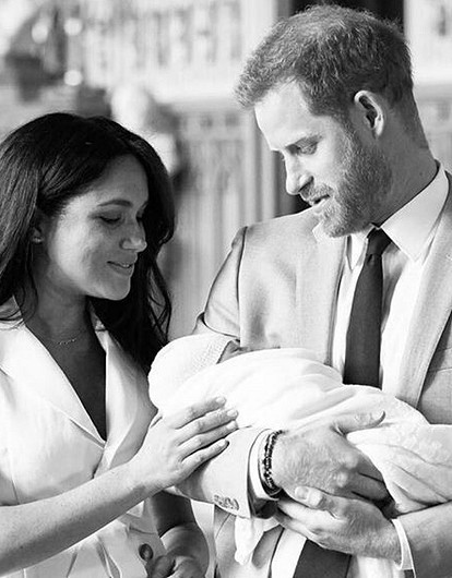 Сын Меган Маркл унаследовал от принца Гарри цвет волос