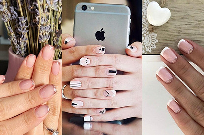 Классика, которую мы любим: маникюр френч 2020 (модные тенденции на фото)