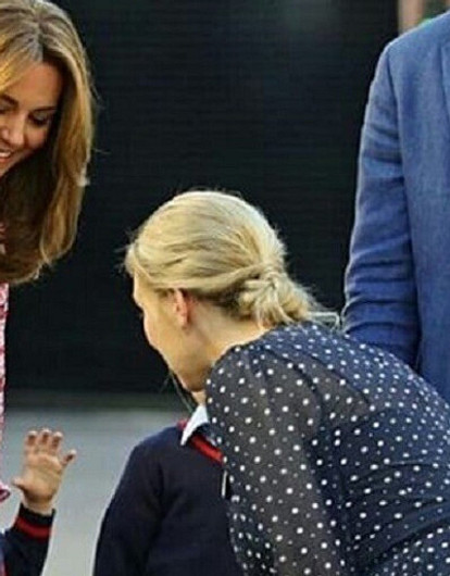 Принцесса Шарлотта случайно выдала беременность Кейт Миддлтон