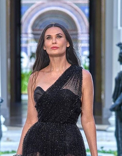 Деми Мур рассказала о групповом сексе с Эштоном Катчером