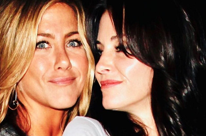 СМИ: воссоединиться Брэду Питту и Дженнифер Энистон помогла Кортни Кокс (настоящие друзья)