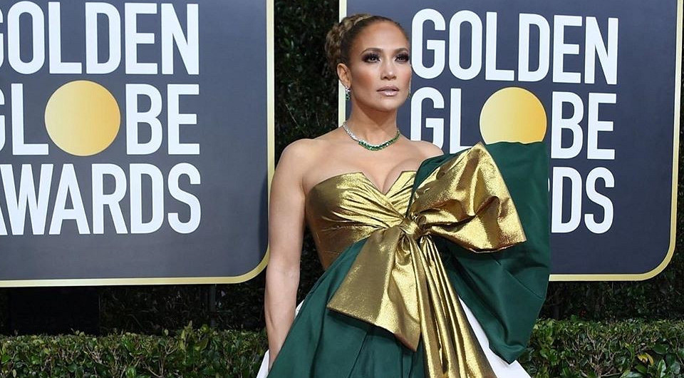 Платье Дженнифер Лопес признали худшим на «Золотом глобусе»